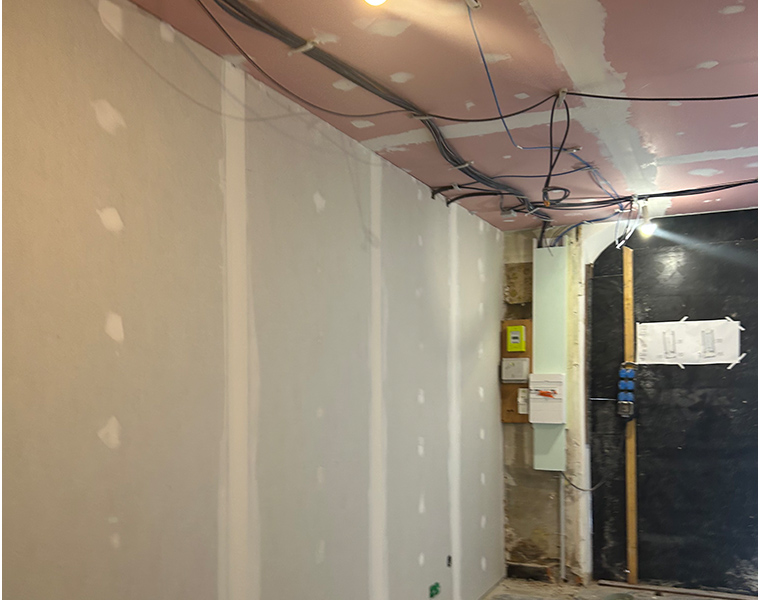 Chantier en cours - Rénovation d'un commerce